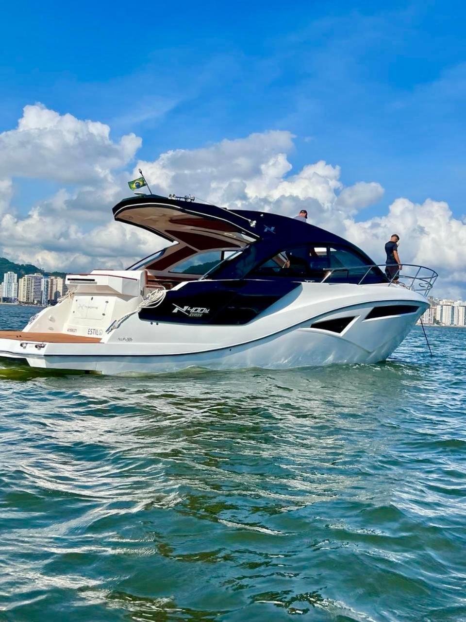 Apartamento Impecavel Completo Proximo A Praia Com Barco Opcional グァルジャー エクステリア 写真